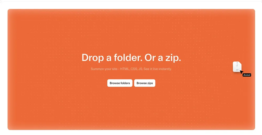 Cloudflare Drop permite desplegar una carpeta desde el navegador